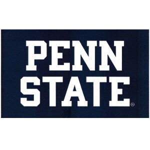 navy flag with white Penn State